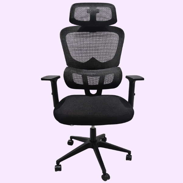Ergonomiczne Krzesło Biurowe z Zagłówkiem